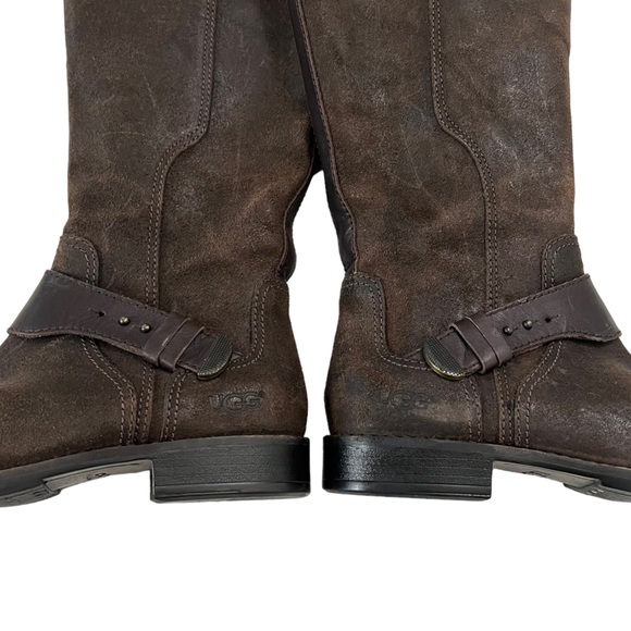 UGG Australia Dayle Riding BOOTS Zip 8 - Picture 3 of 11